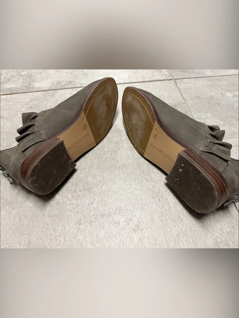 Sole Society slip ankle